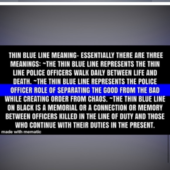 - $4 Thin Blue Line Police Bracelet. New. $4 if bundled - Picture 15 of 16